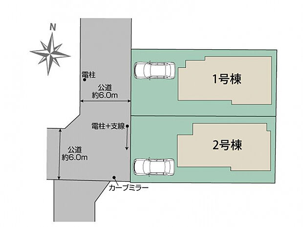 西東京市芝久保町3丁目2棟 区画図