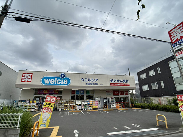 ウエルシア世田谷千歳台二丁目店（約720m）