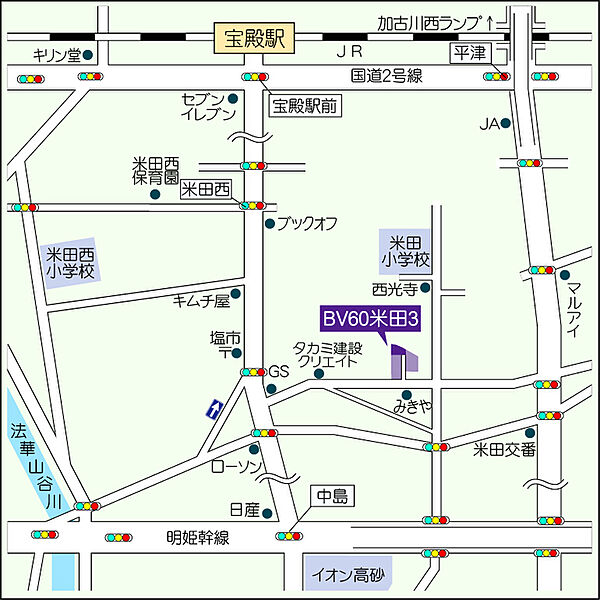 交通図