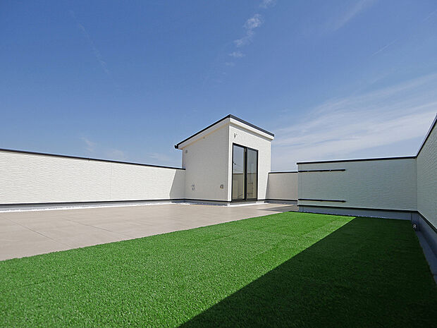 【BV７加古川町友沢５号地】ＢＢＱやドッグランなど多目的に活用できる屋上！人目が気になりにくく気軽に集えるプライベート空間です！