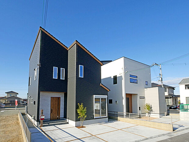 【【15米田町島】外観施工例】現地や見学可能な建売モデルへご案内いたします!はじめての見学予約でアマゾンギフトカード3000円分プレゼント!ご利用ください!TEL:0120-31-8848