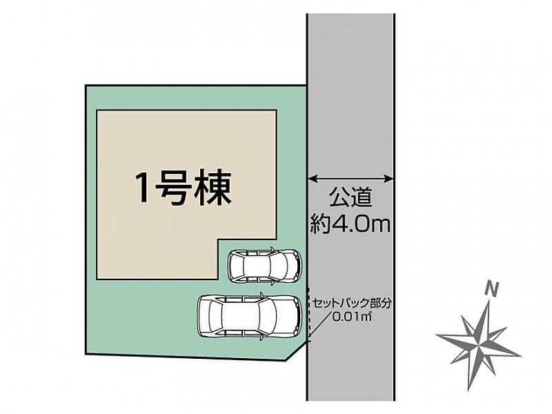 船橋市前原東5丁目2期1棟 区画図