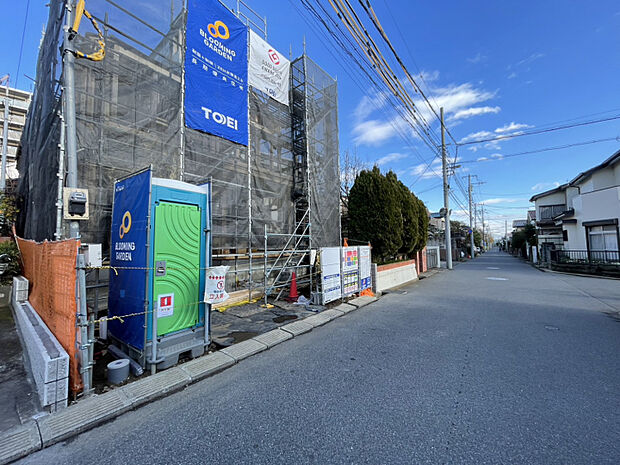 建築中（12.22撮影）　