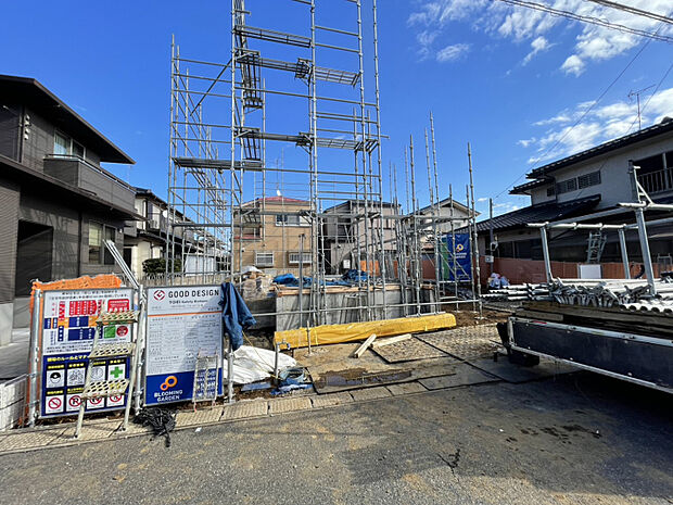 建築中（12.22撮影）　
