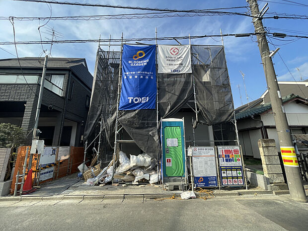 上棟【2026/1/19撮影】　■白岡駅まで徒歩11分！