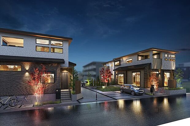 夜の景観を美しく彩る「灯かりのいえなみ協定(R)」