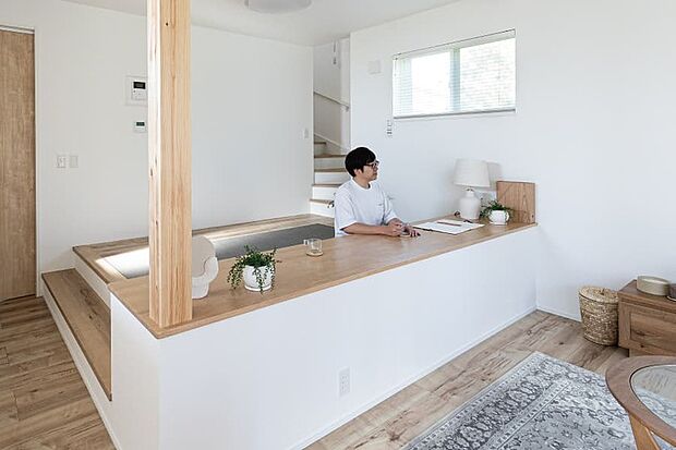 【PLAN01】ステージリビング