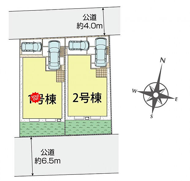 横浜市旭区善部町2棟 区画図