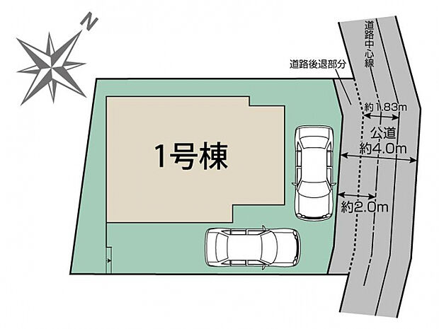 横浜市港北区新吉田東1丁目1棟 区画図