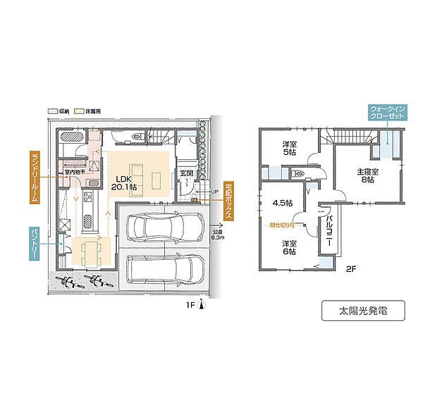 【3LDK＋S（納戸）】-