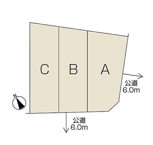 【全体区画図】家族それぞれの時間を大切にできる、ゆとりの個室設計。
ウォークインクローゼット付きで収納力も充実した2階空間♪