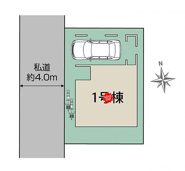 川口市安行領根岸1棟　区画図