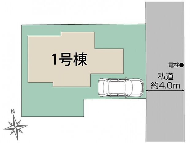 小平市国分寺上水南町1棟 区画図