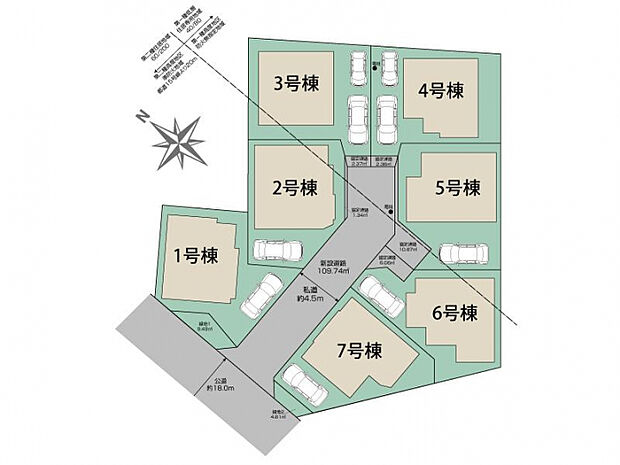 東久留米市清瀬下里7棟 区画図