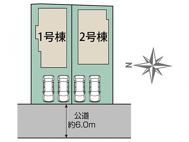 三鷹市上連雀武蔵境2棟 区画図