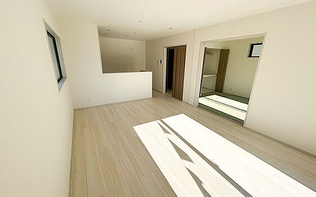 現地写真：LDK（2号棟）