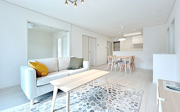 現地写真：LDK（6号棟）