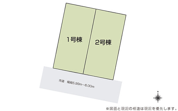 完成予想図：外観（2号棟）