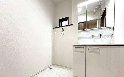 現地写真:洗面(1号棟)