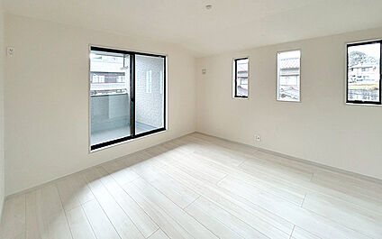 現地写真:主寝室(3号棟)