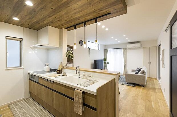 【【施工事例】】対面キッチン