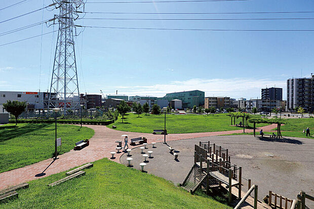 やしお駅前公園(現地より徒歩17分)
