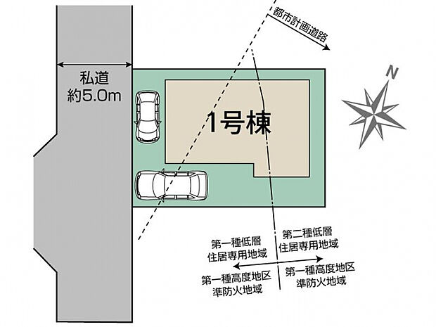 東村山市廻田町4丁目1棟 区画図