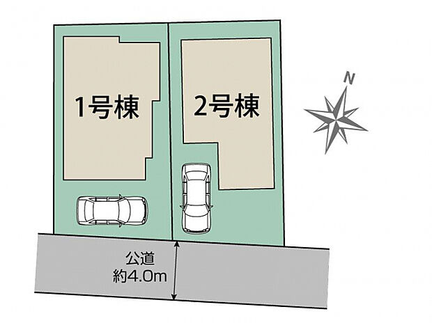 八王子市万町2棟 区画図