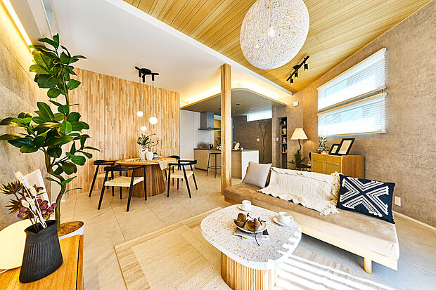 プライベート重視の2階リビング
※撮影日:2026年3月