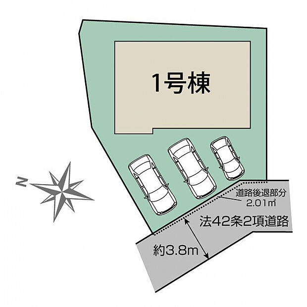 横浜市鶴見区獅子ヶ谷3丁目1棟 区画図