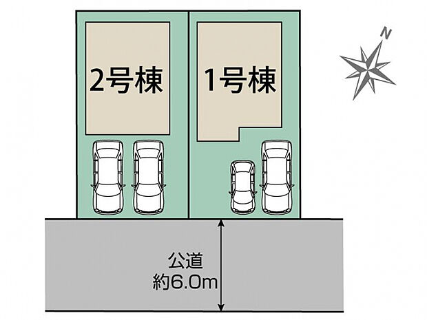 立川市栄町1丁目2棟 区画図