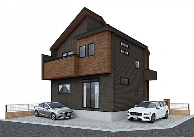 【2026年4月中旬完成予定】外観完成パース　