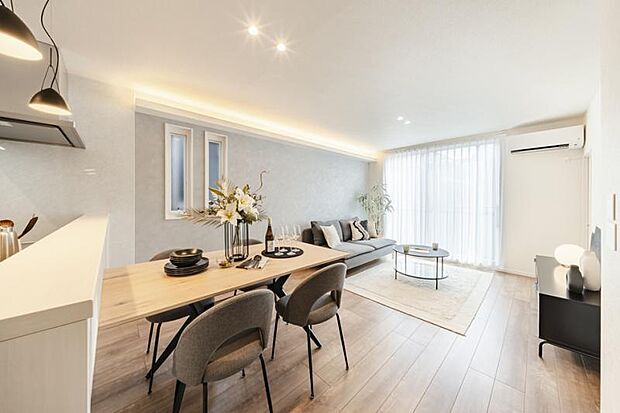 No.I-3_LDK（撮影_2025年9月）約17.1帖のLDK。