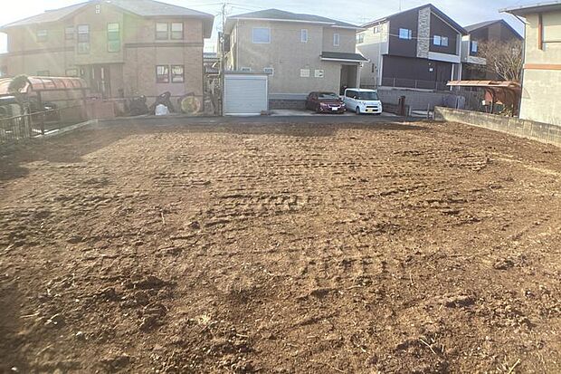 分譲地全体2（撮影_2026年1月）全区画40坪以上。ゆとりあるプランニングが可能です。※販売済区画を含む場合がございます。最新の販売状況は区画図等をご参照下さい。