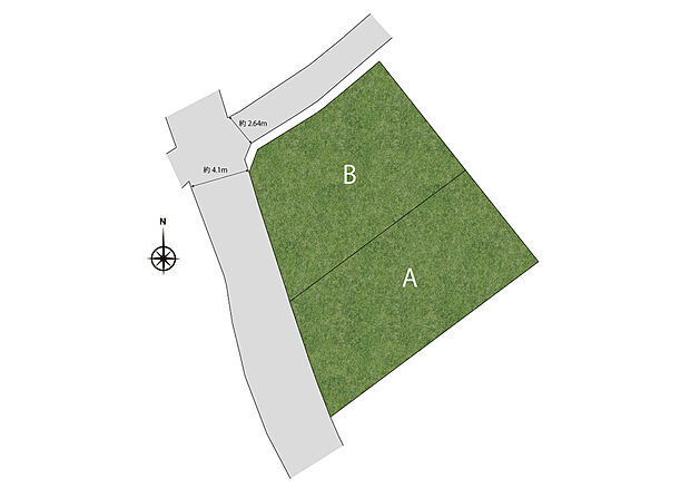 【スマイルタウン和坂小学校前2】角地を含む総2区画！47坪超～の広々区画を活かし、自由設計で幅広いプランをご検討いただけます。小学校やスーパー、病院が徒歩10分圏内に揃う、生活便利なロケーションです。