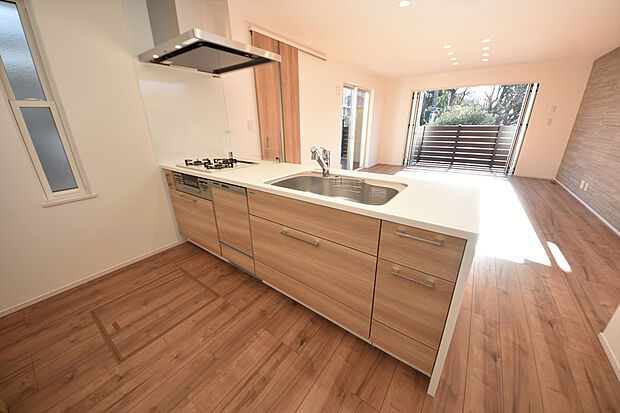 施工例 革新的なデザインと優れた機能性は毎日欠かせないキッチンワークに歓びをプラス