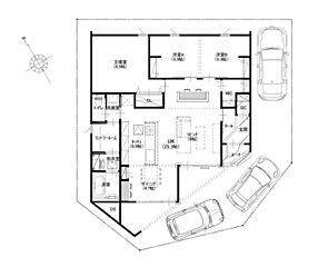 【創建ホーム】52坪の敷地に建つ平屋 その他