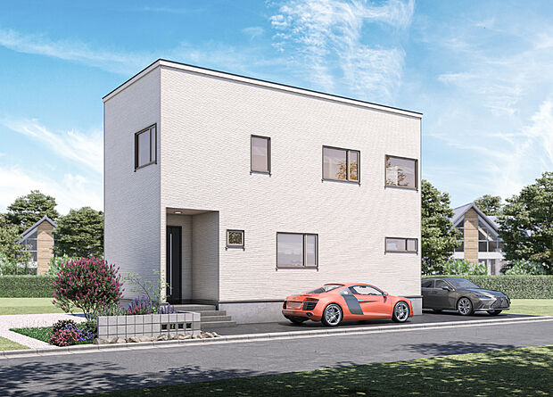 【【建物参考事例】】建物面積　106m2
建物価格　2230万円　
※杭・分水工事別途
※設計プランの参考一例であって、当該プランの採用可否は任意です。