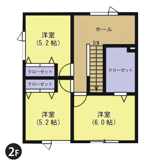 【【建物プラン例】】建物面積：90.26m2
建物価格：2100万円
※杭工事、分水工事、諸費用別途
※設計プランの参考一例であって、当該プランの採用可否は任意です。