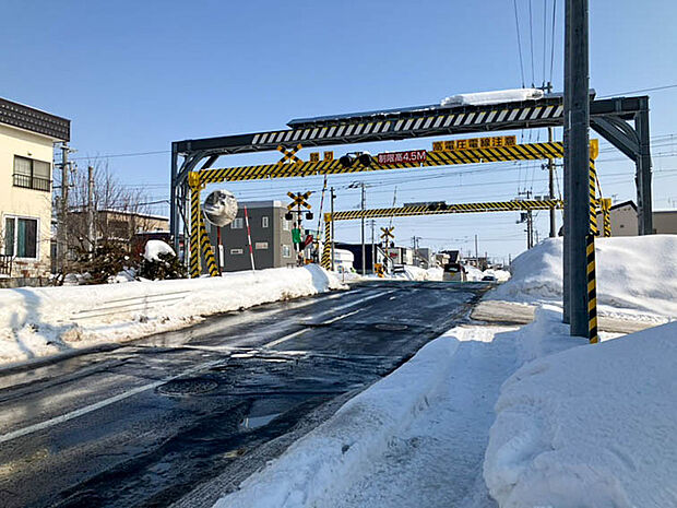 【【現地写真】】前面道路は北側幅員約14mと広く開放感がございます。見通しの良い道路は、お住まいの見栄えが良くなるだけでなく、安全性・防犯性も高まります。
(2026年2月撮影)
