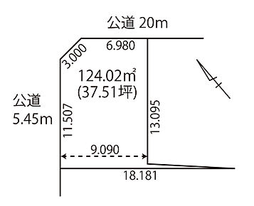 開放感あふれる角地です。採光や通風が期待でき、快適に暮らせるお住まいが実現できます。 