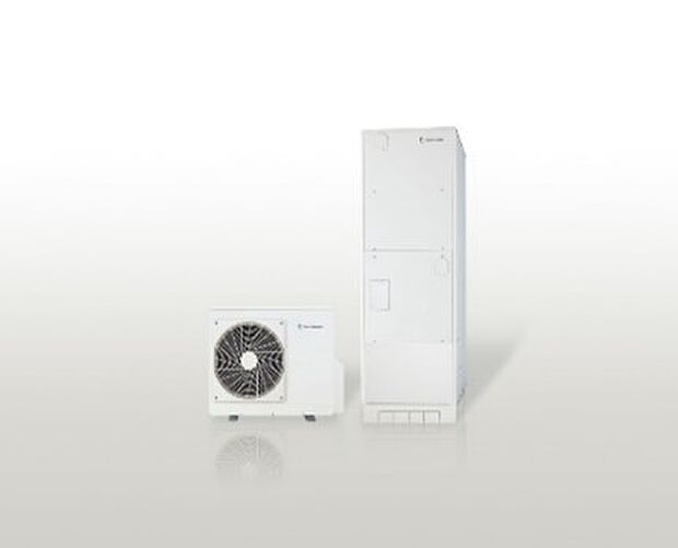 【エコキュート】夜間電力を使用してお湯を沸かすことで電気代が安く、ランニングコストが経済的な給湯機です。CO2の排出量もカットでき、環境にやさしく地球温暖化防止に貢献できます。(プランに採用されている設備です）