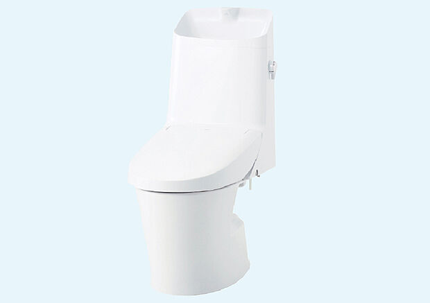 【調節水シャワートイレ】超節水での節約はもちろん、フチレス形状でお手入れ簡単。パワーストリーム洗浄で強力に洗浄できます。
