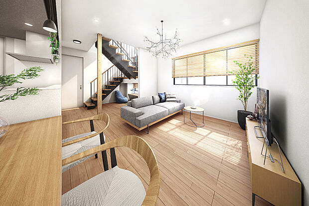 【プラスαなアイデアが楽しさを広げるリビングスタイル】建物それぞれのリビングに、家で過ごす時間に心地よさを演出。
プラスαな空間で、充実の自分時間、家族時間を。