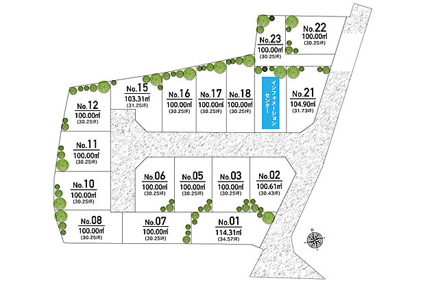 全区画30坪超!通り抜けができない安心のランドプランで、プライバシー性の高いマイホームが叶います。暮らしのイメージが膨らむモデルハウスを公開中です♪
