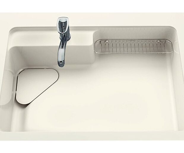 【【クリナップ】アクリストンシンク】アクリストンならではの高級感と丈夫さが魅力のキッチンシンク。