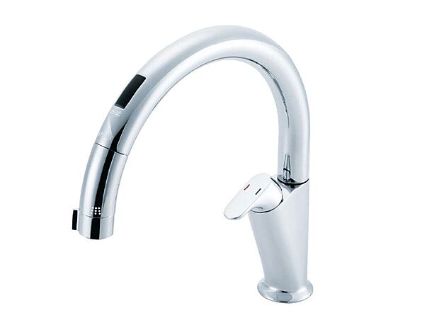 【タッチレスセンサー付水栓】手が汚れていもセンサーに手をかざすだけで水を出したり止めたりできます!衛生的に安心です。