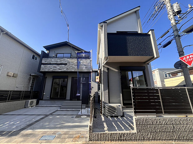 全体外観　シンプルでありながら、強く印象に残る外観