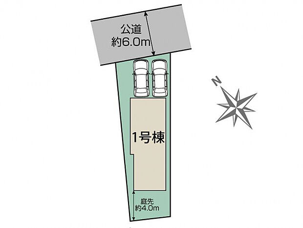 八王子市中野町1棟 区画図