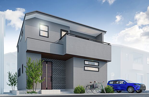 【GREENSTAGEで建てる新しい住まい】
厳選された良質な建築条件付きの土地に、専属の一級建築士と一緒にプランを考えることができます♪(CGパース参考例)